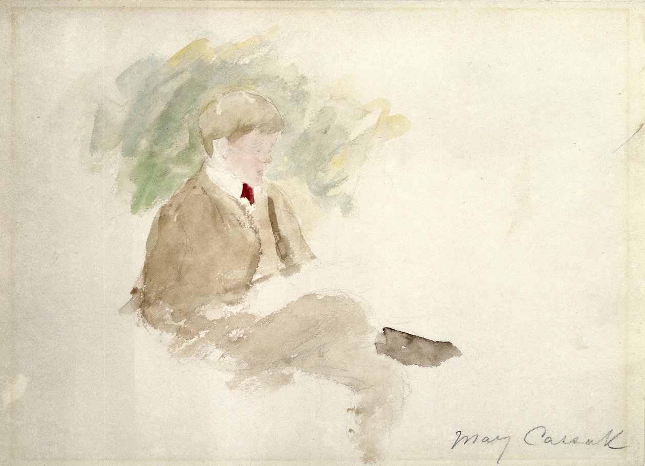 Studie eines Jungen von Mary Stevenson Cassatt