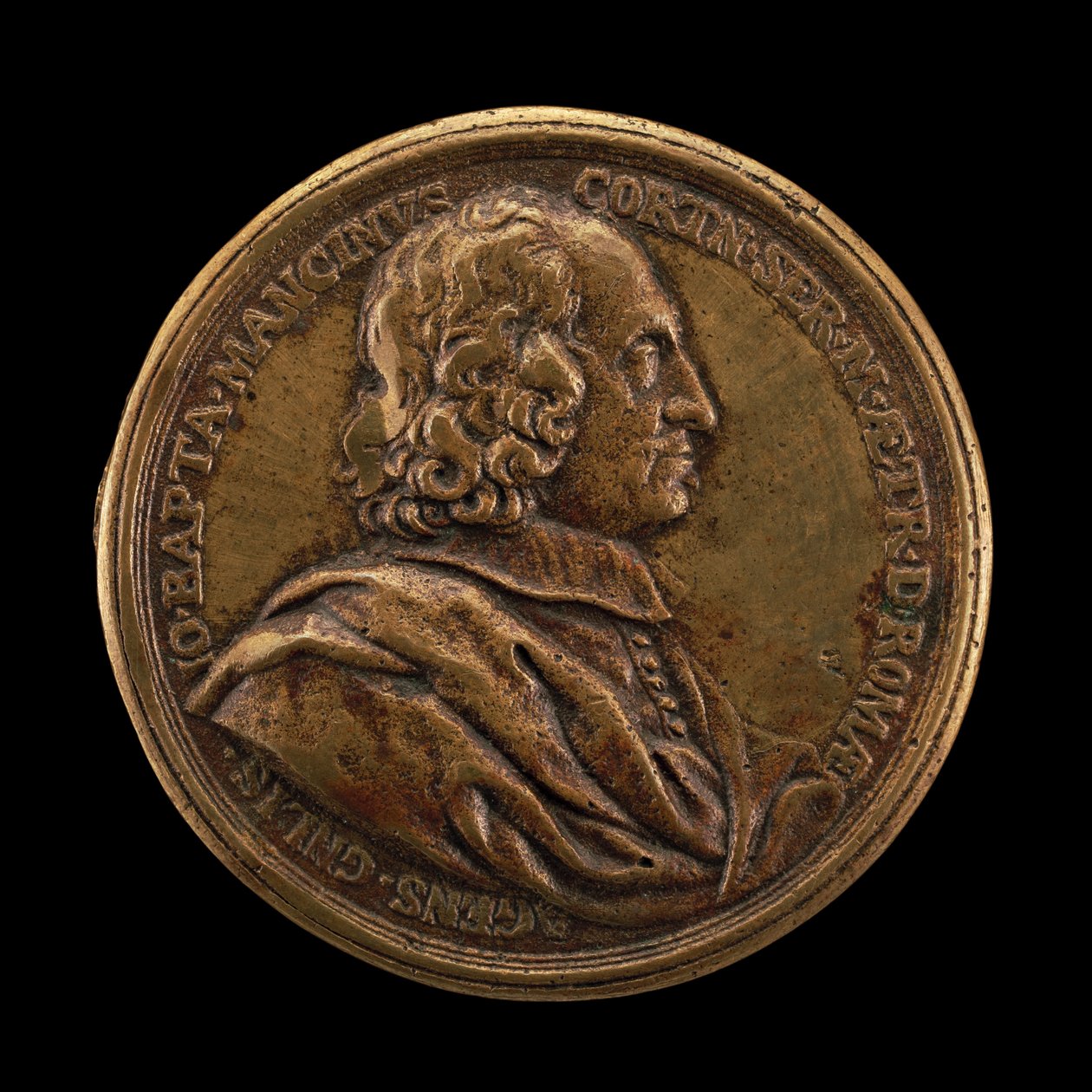 Giovanni Battista Mancini, Generalagent der Toskana in Rom [Vorderseite] von Massimiliano Soldani