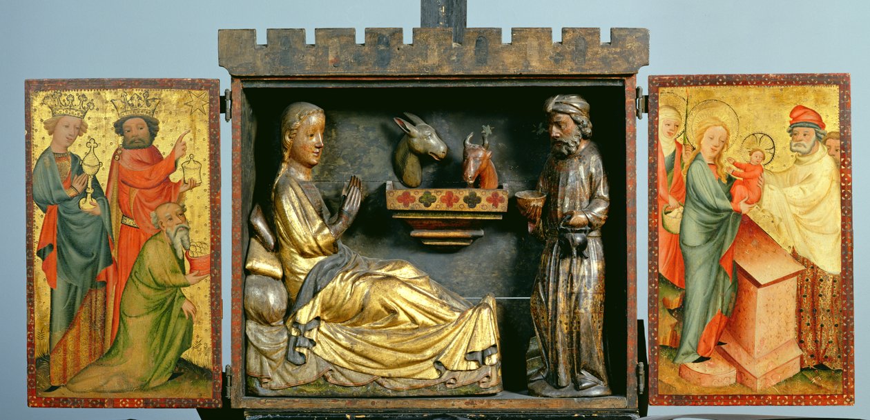 Der Erntealtar, ca. 1410 von Master Bertram of Minden