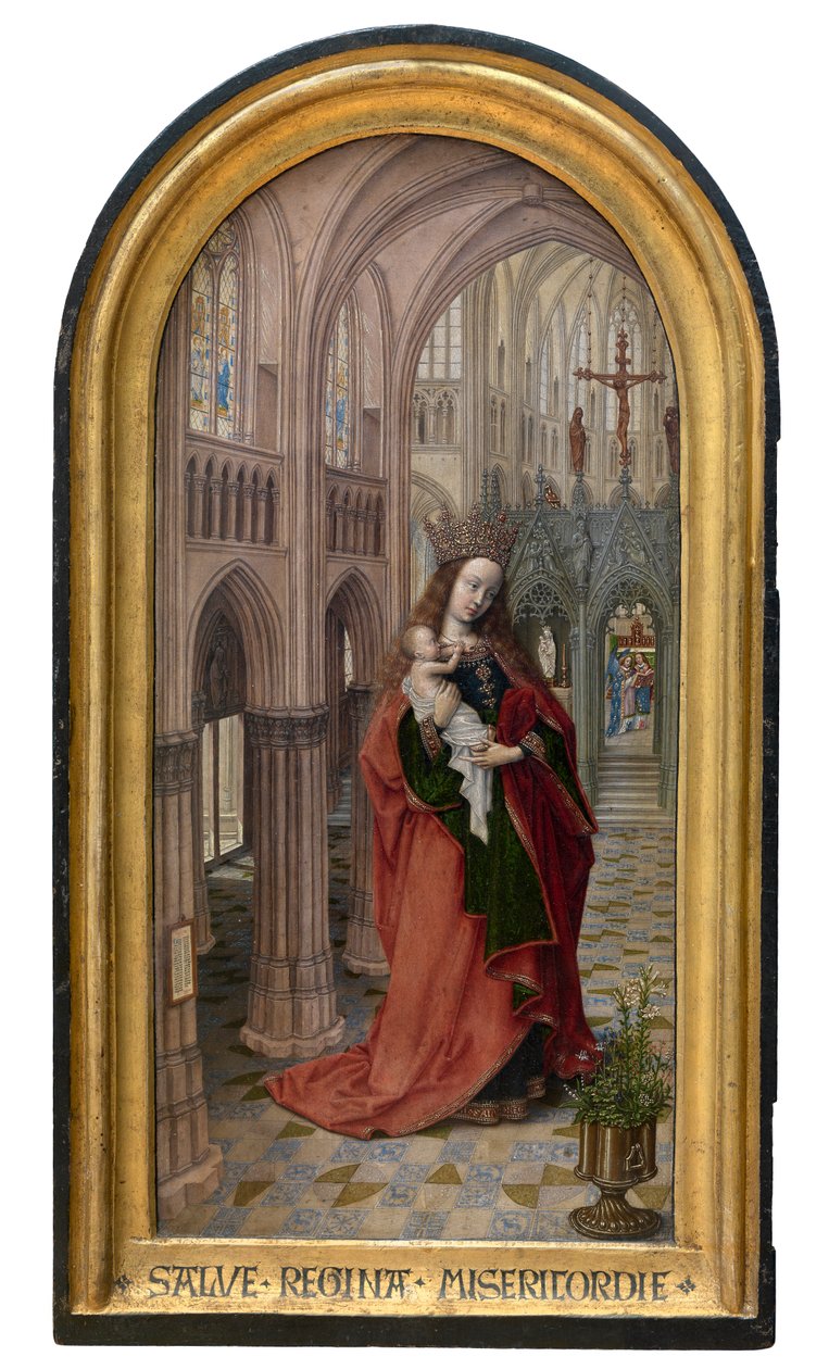 Madonna in der Kirche von Master of 1499