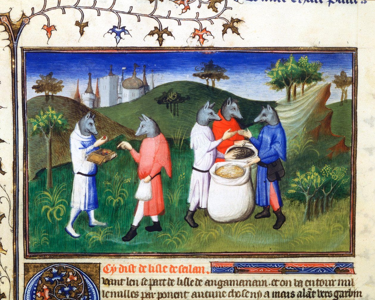 Hundsköpfige Männer, spätes 13. Jahrhundert, frühes 15. Jahrhundert von Master of Boucicaut
