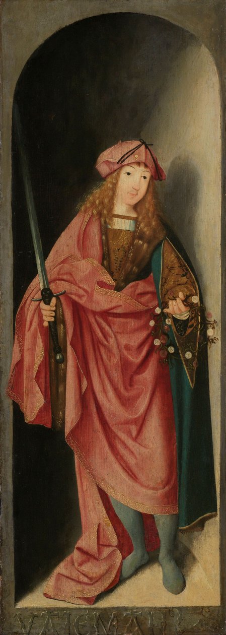 Heiliger Valerian, um 1490 von Master of Brunswick