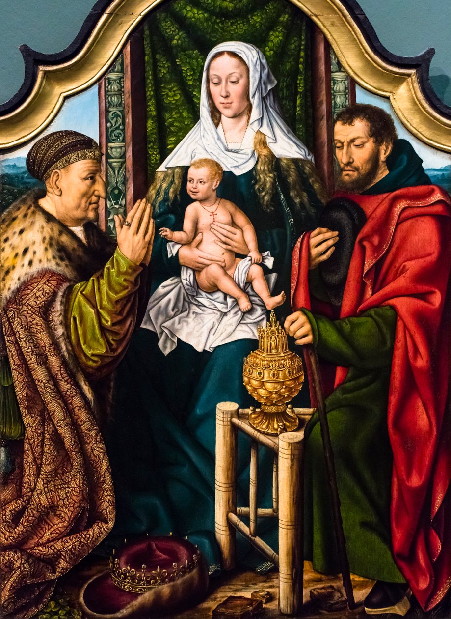 Die Anbetung der Könige, um 1510 von Master of Frankfurt