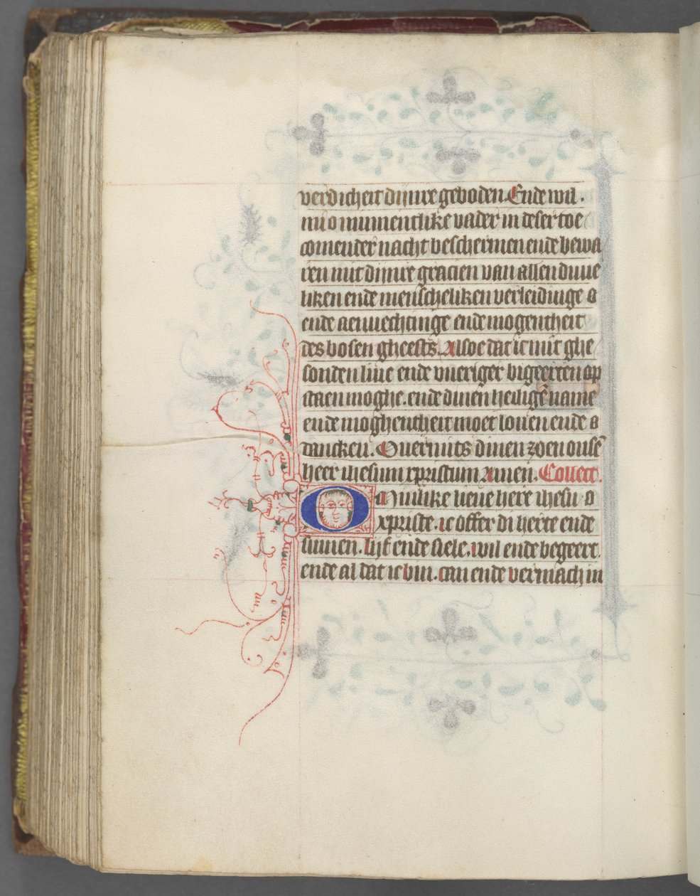 Stundenbuch Gebrauch von Utrecht: fol. 157v, Text, ca. 1460-1465 von Master of Gijsbrecht van Brederode