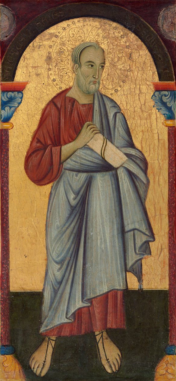 Johannes der Evangelist, ca. 1272 von Master of Saint Francis