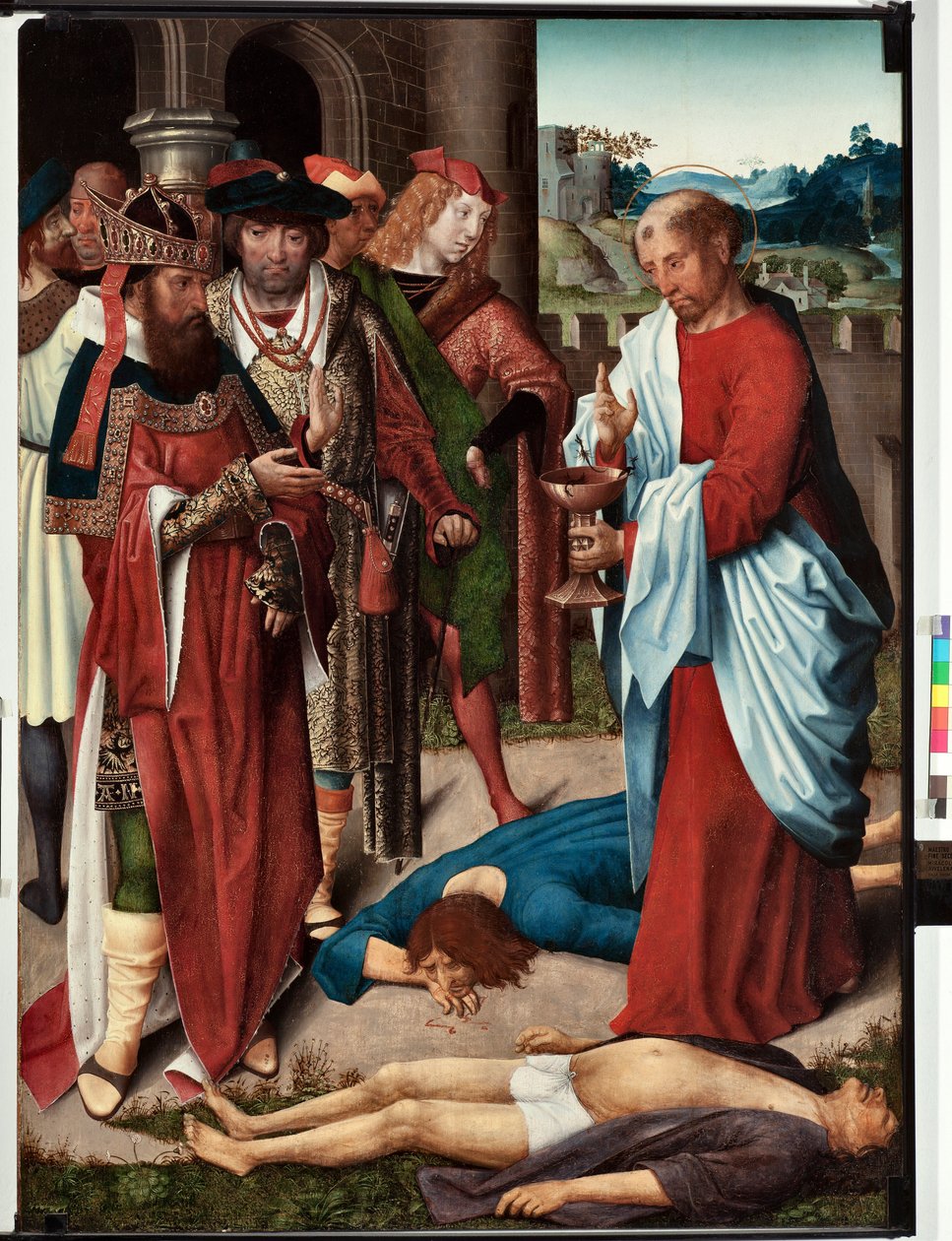 Episode aus dem Leben des heiligen Johannes Evangelist: 