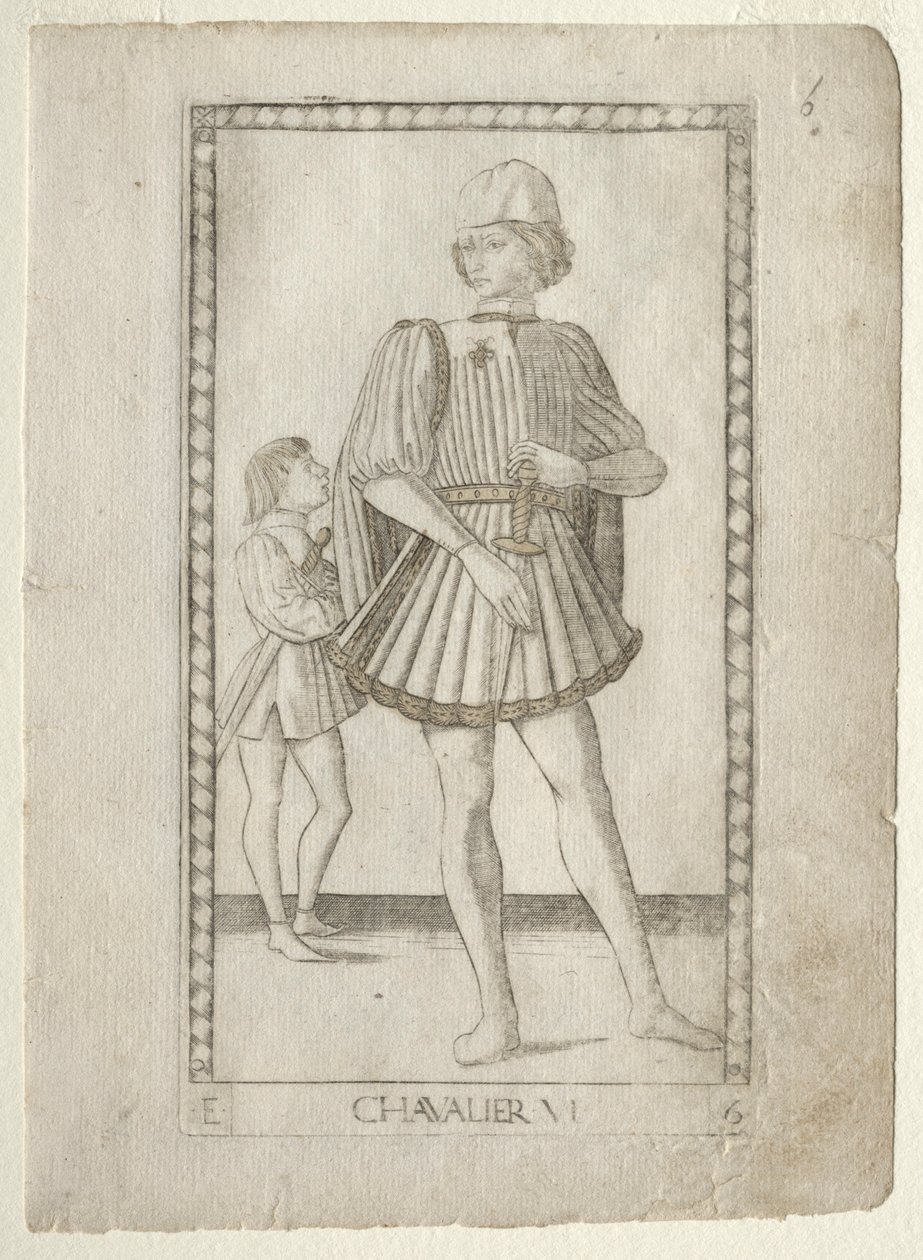 Der Ritter aus dem Tarocchi, Serie E: Bedingungen des Menschen, Nr. 6