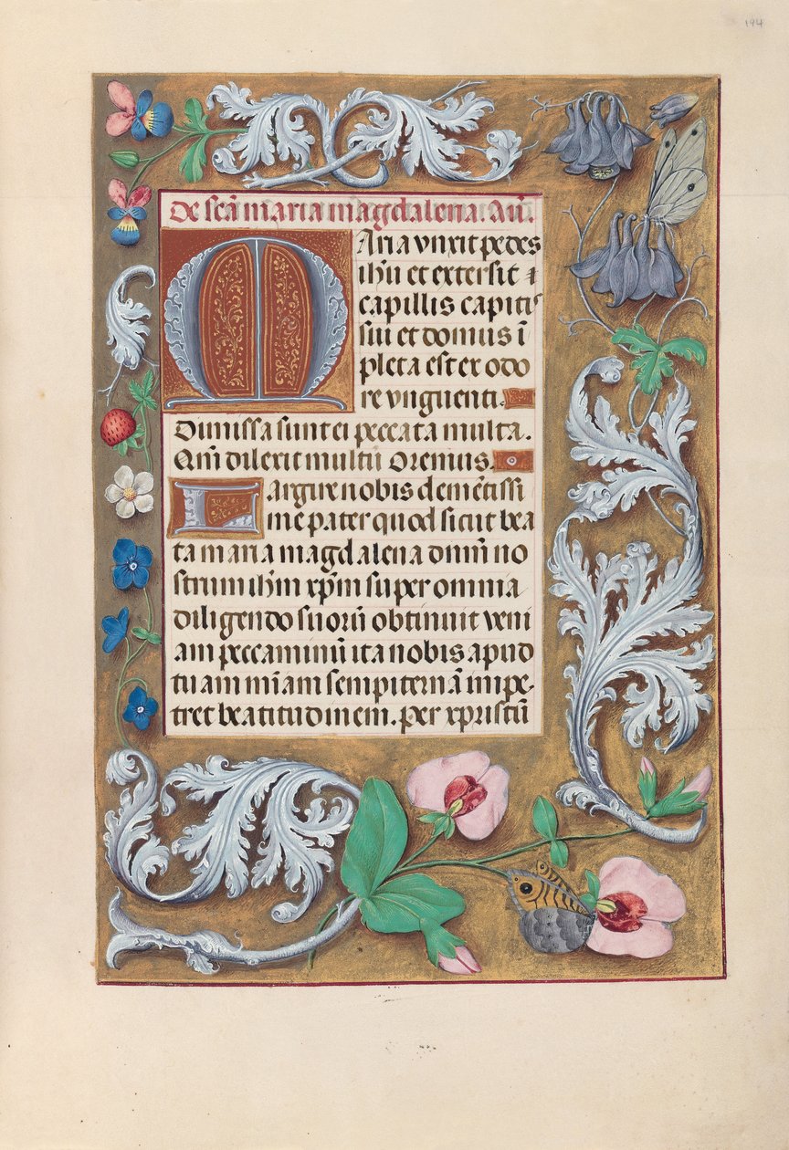Stundenbuch der Königin Isabella der Katholischen, Königin von Spanien: Fol. 194r von Master of the First Prayerbook of Maximillian