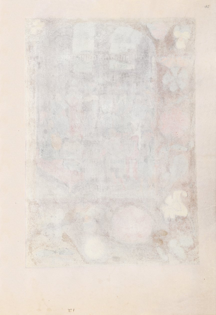 Stundenbuch der Königin Isabella der Katholischen, Königin von Spanien: Fol. 195r, um 1500 von Master of the First Prayerbook of Maximillian