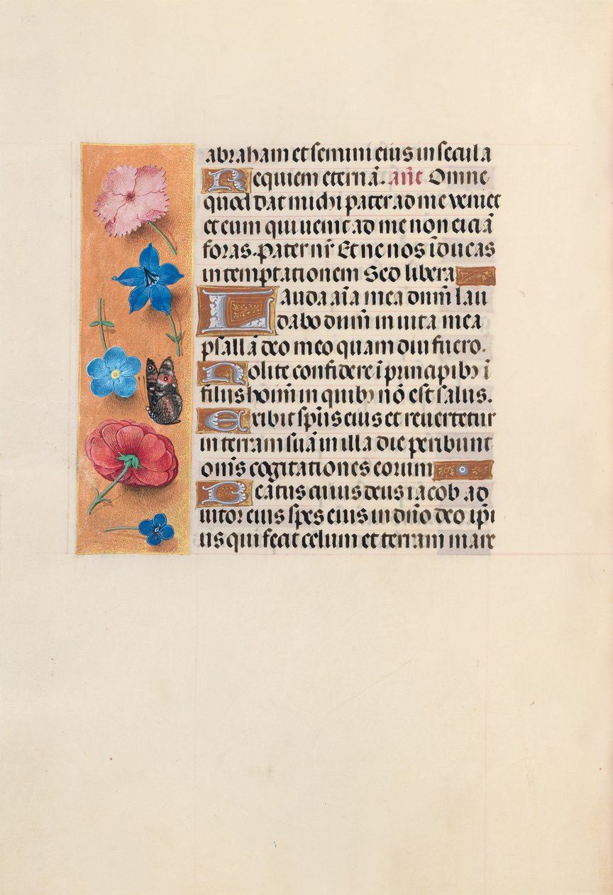 Stundenbuch der Königin Isabella der Katholischen, Königin von Spanien: Fol. 224v, um 1500 von Master of the First Prayerbook of Maximillian