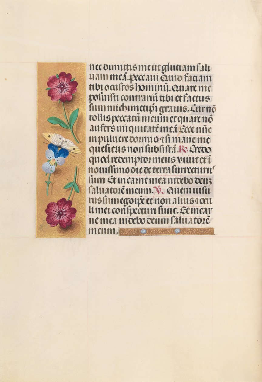 Stundenbuch der Königin Isabella der Katholischen, Königin von Spanien: Fol. 231v, um 1500 von Master of the First Prayerbook of Maximillian