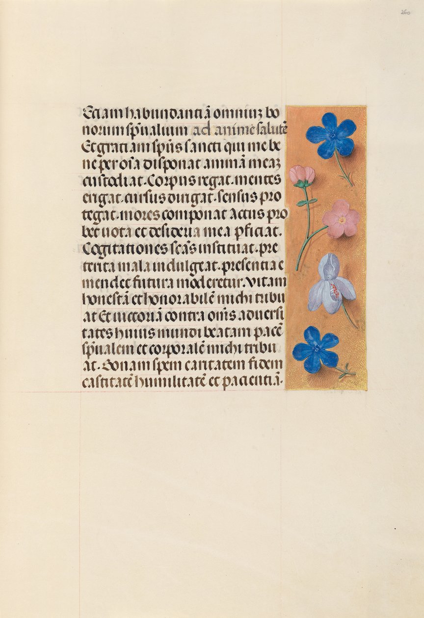 Stundenbuch der Königin Isabella die Katholische, Königin von Spanien: Fol. 260r, ca. 1500 von Master of the First Prayerbook of Maximillian