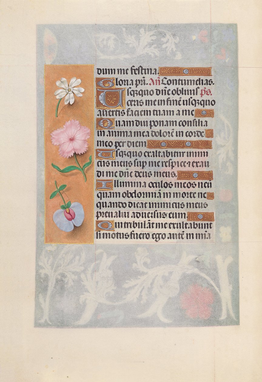 Stundenbuch der Königin Isabella der Katholischen, Königin von Spanien: Fol. 57v von Master of the First Prayerbook of Maximillian