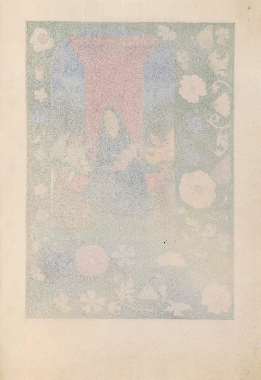 Stundenbuch von Königin Isabella der Katholischen, Königin von Spanien: Fol. 80r von Master of the First Prayerbook of Maximillian