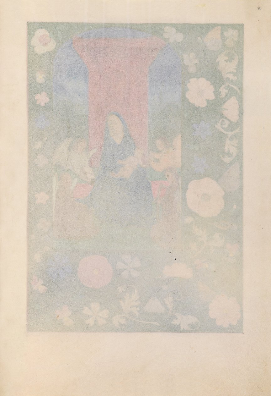 Stundenbuch der Königin Isabella die Katholische, Königin von Spanien: Fol. 80r, um 1500 von Master of the First Prayerbook of Maximillian