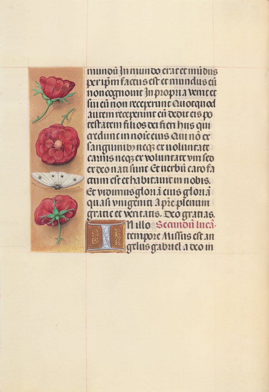 Stundenbuch der Königin Isabella der Katholischen, Königin von Spanien: Fol. 93v, ca. 1500 von Master of the First Prayerbook of Maximillian