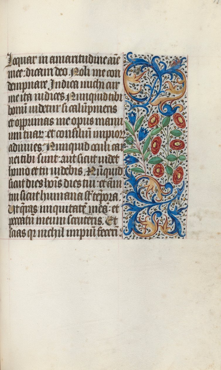 Stundenbuch Gebrauch von Rouen: fol. 116r, ca. 1470 von Master of the Geneva Latini