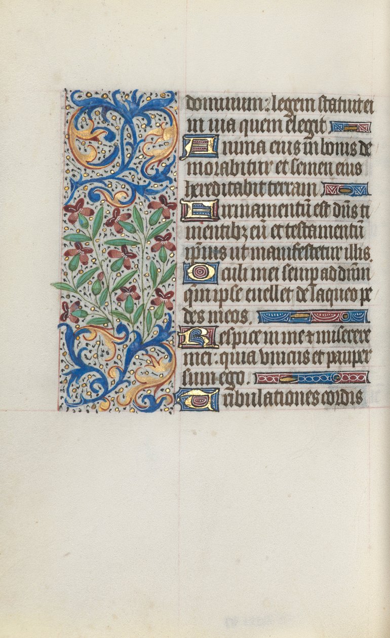 Stundenbuch Gebrauch von Rouen: fol. 119v, ca. 1470 von Master of the Geneva Latini