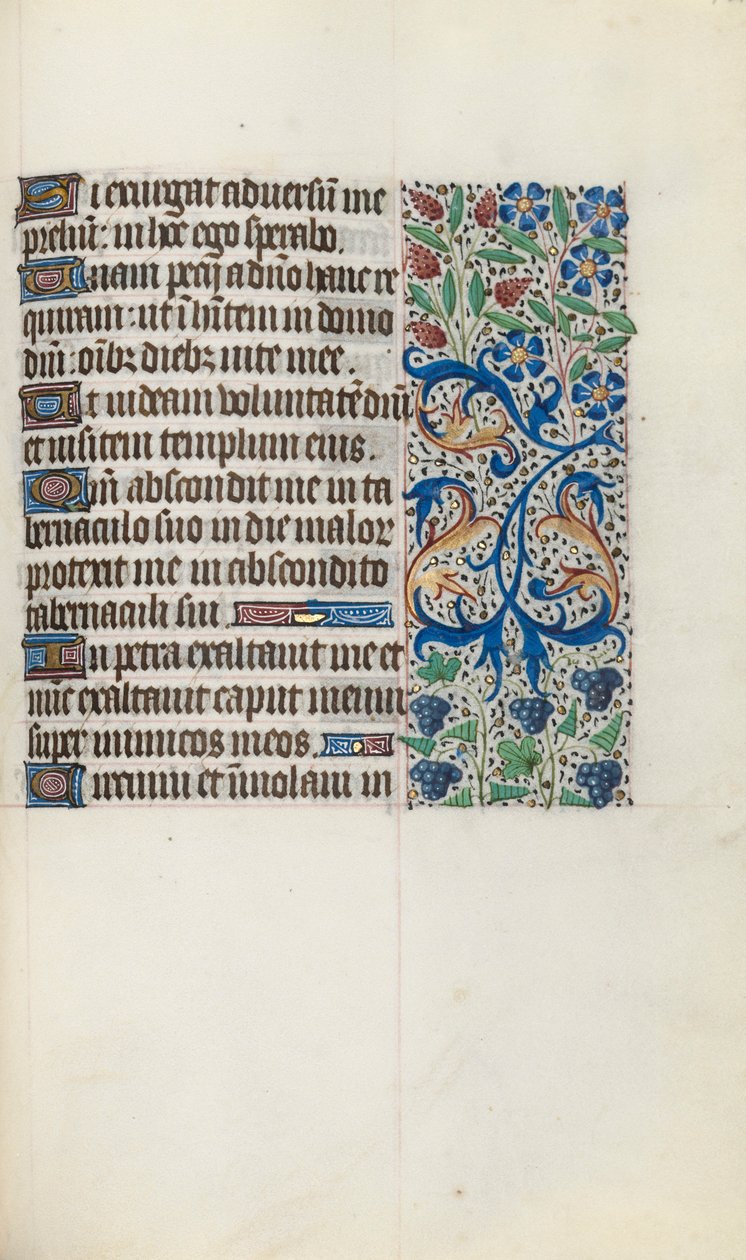 Stundenbuch Gebrauch von Rouen: fol. 121r, um 1470 von Master of the Geneva Latini