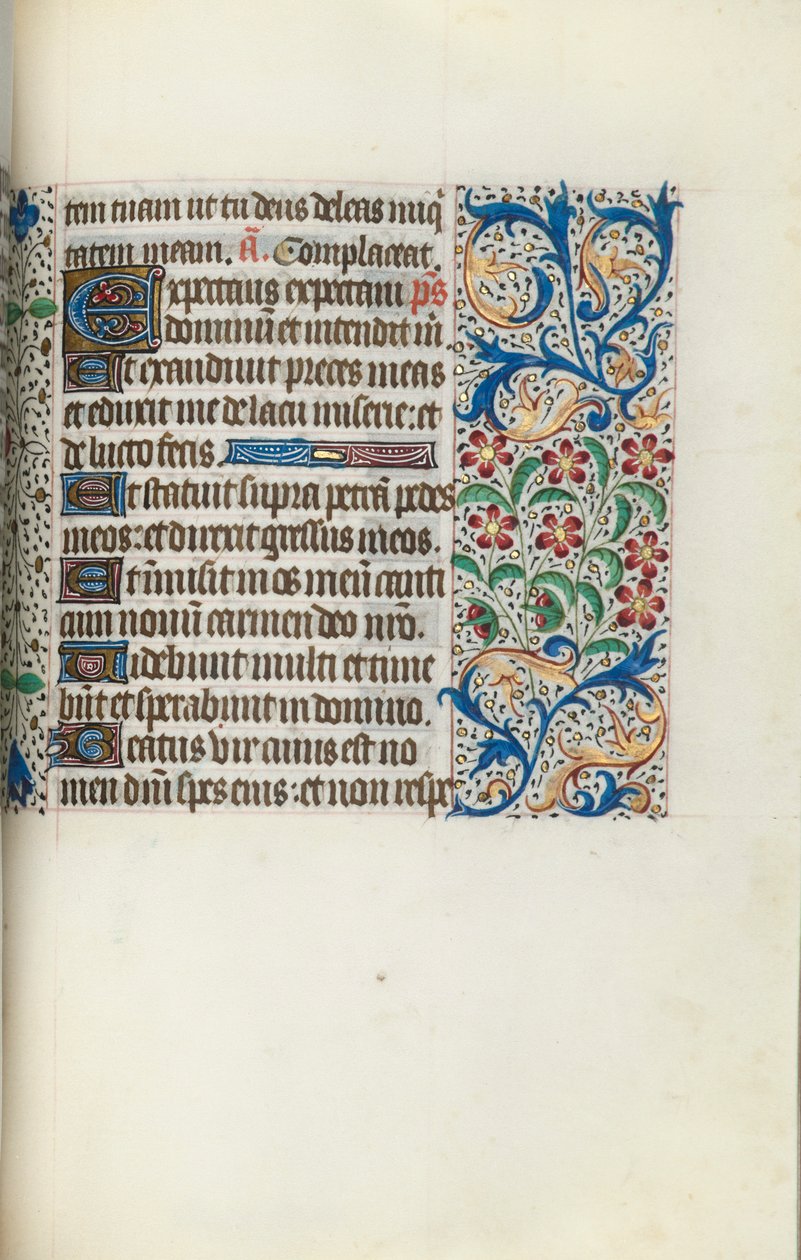 Stundenbuch Gebrauch von Rouen: fol. 125r, ca. 1470 von Master of the Geneva Latini