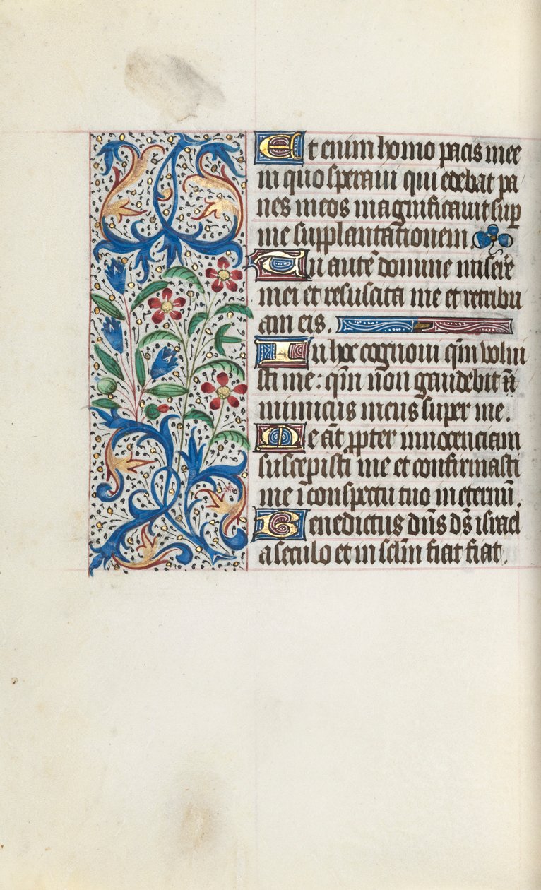 Stundenbuch Gebrauch von Rouen: fol. 128v von Master of the Geneva Latini