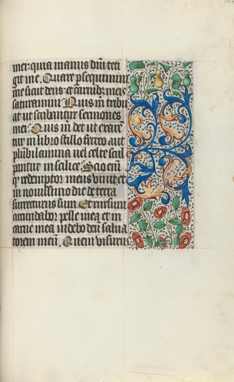 Stundenbuch Gebrauch von Rouen: fol. 132r, ca. 1470 von Master of the Geneva Latini