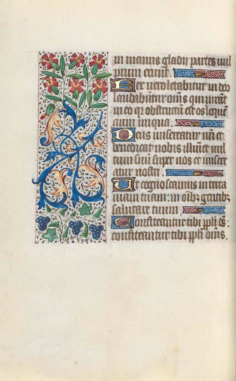 Stundenbuch Gebrauch von Rouen: fol. 138v, um 1470 von Master of the Geneva Latini