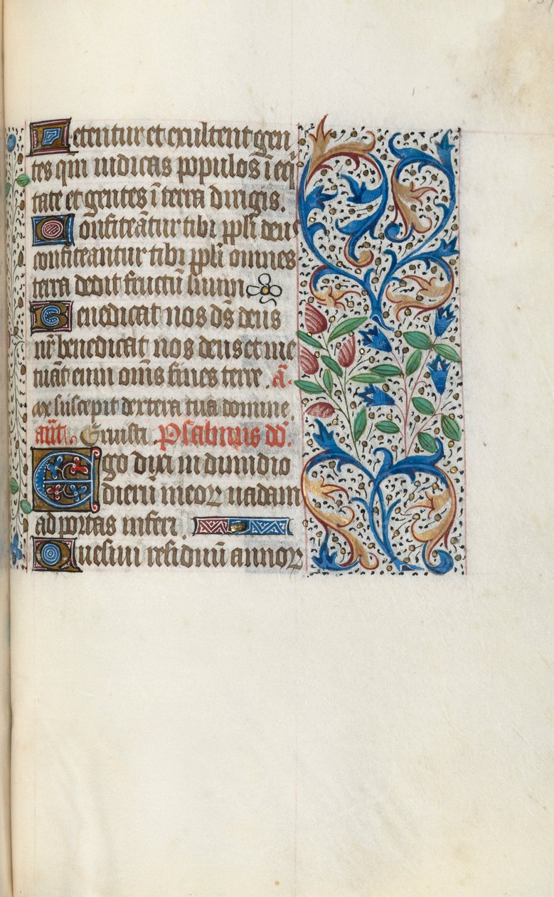 Stundenbuch Gebrauch von Rouen: fol. 139r, um 1470 von Master of the Geneva Latini