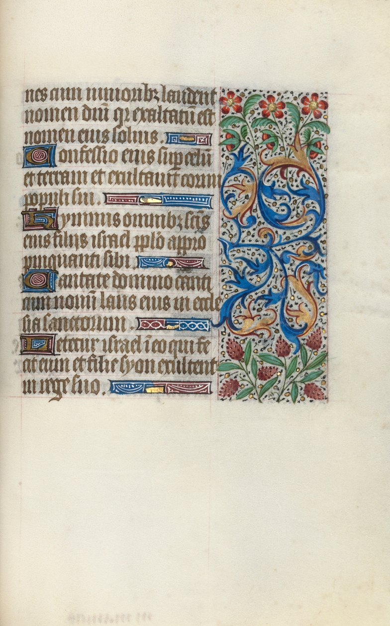 Stundenbuch Gebrauch von Rouen: fol. 142r, um 1470 von Master of the Geneva Latini