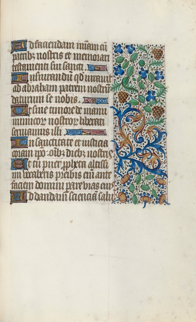 Stundenbuch Gebrauch von Rouen: fol. 144r, ca. 1470 von Master of the Geneva Latini