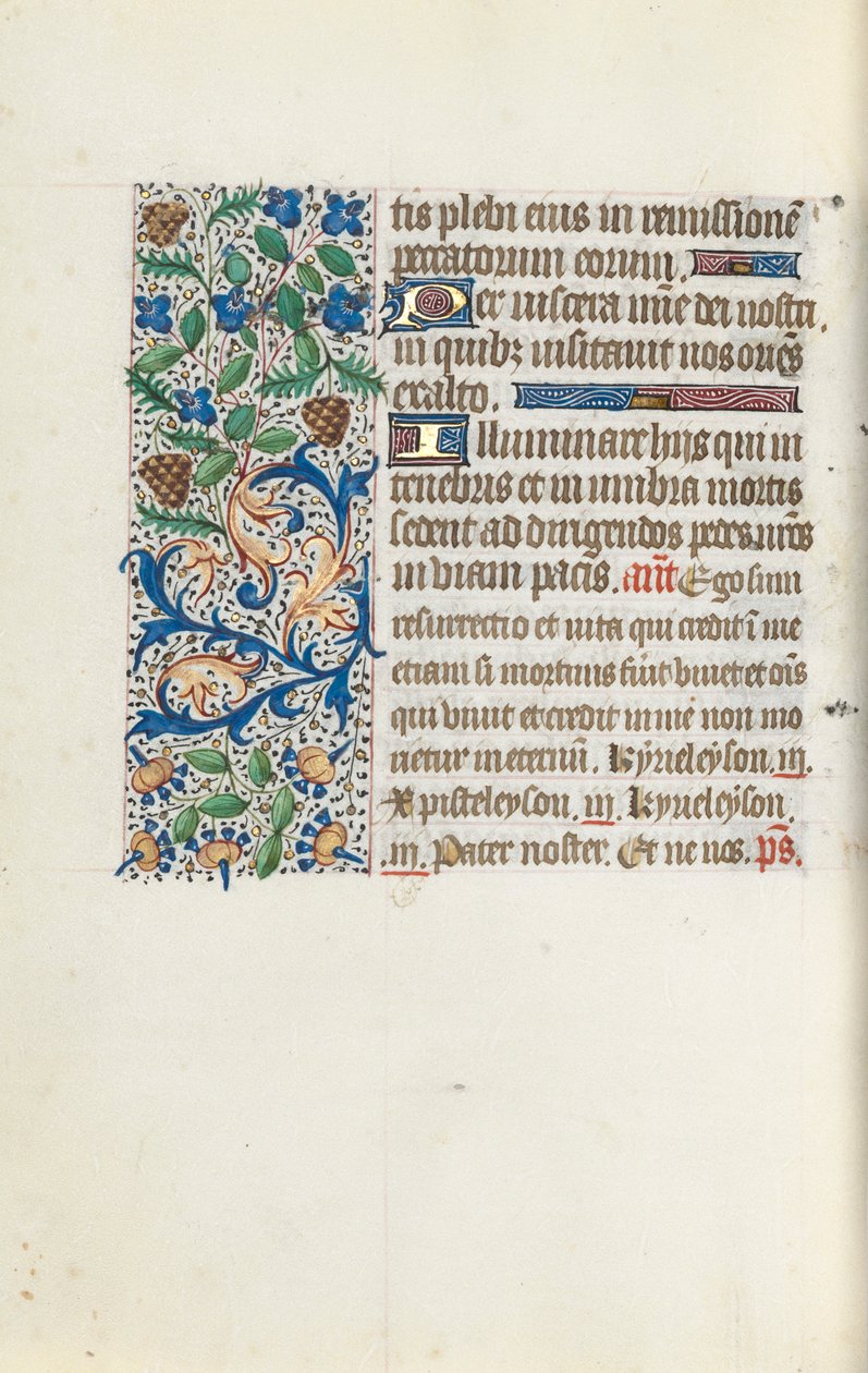 Stundenbuch Gebrauch von Rouen: fol. 144v von Master of the Geneva Latini