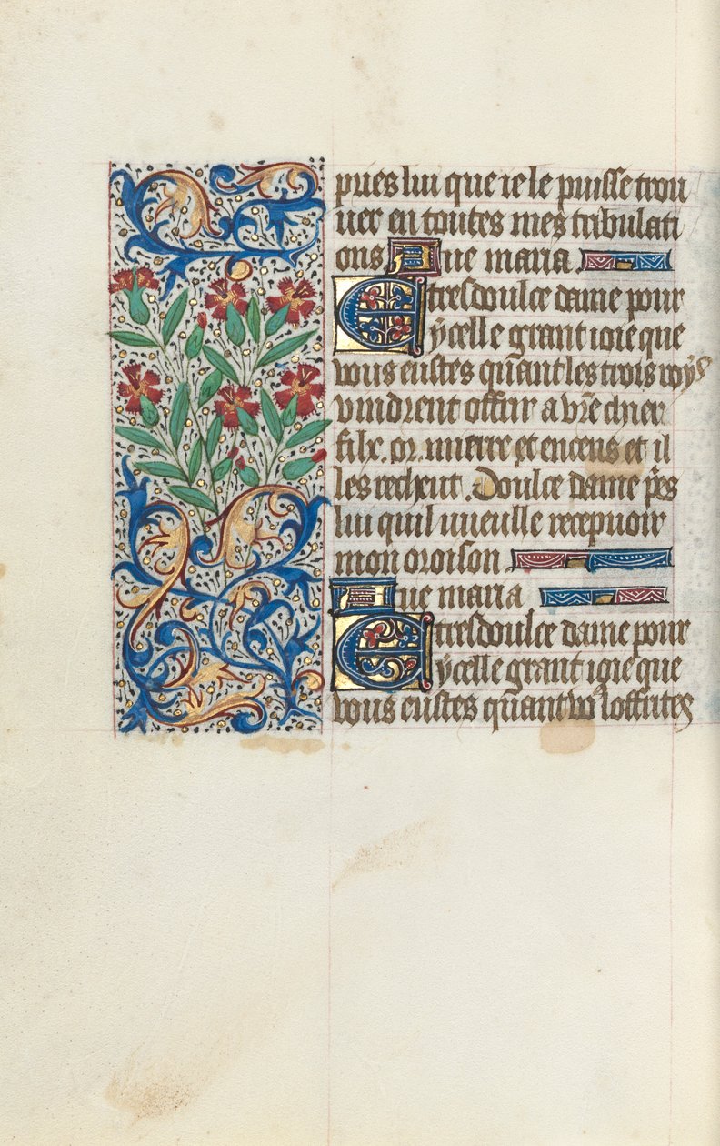 Stundenbuch Gebrauch von Rouen: fol. 148v, ca. 1470 von Master of the Geneva Latini