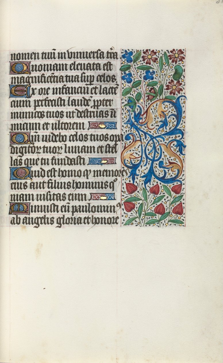 Stundenbuch Gebrauch von Rouen: fol. 31r, ca. 1470 von Master of the Geneva Latini