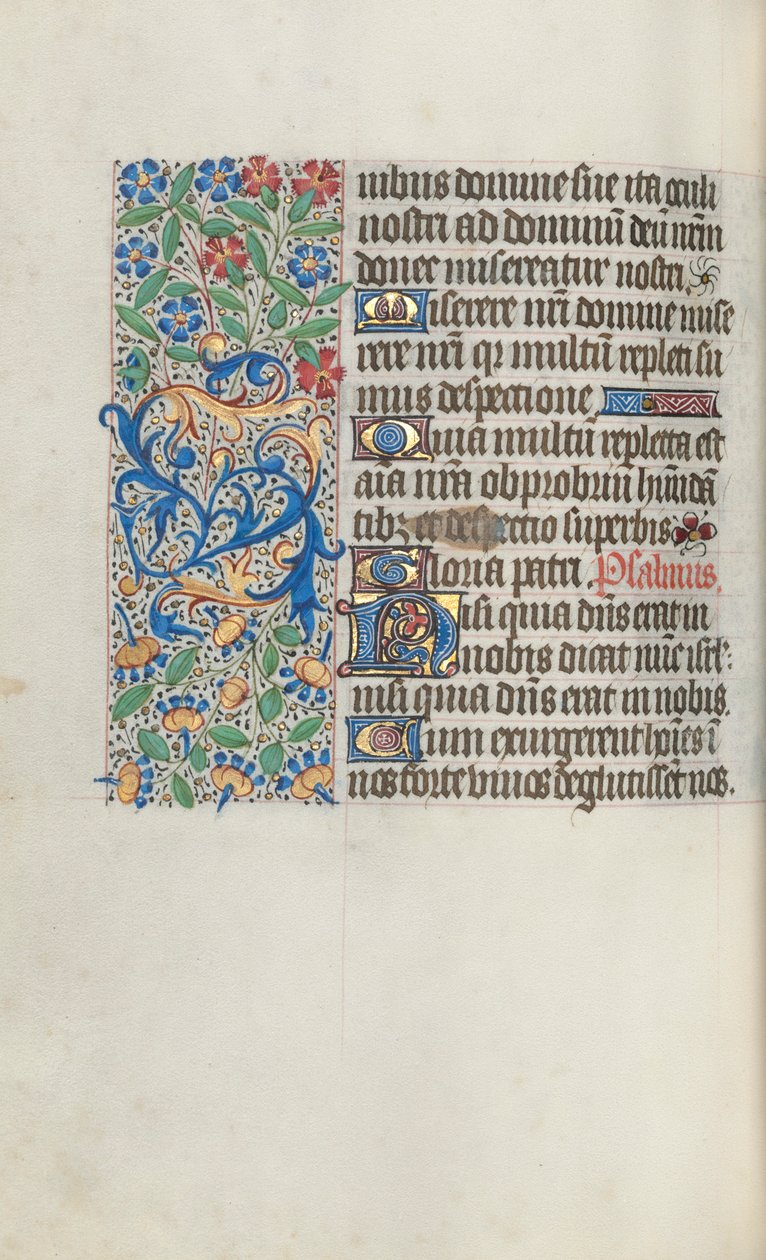 Stundenbuch Gebrauch von Rouen: fol. 70v von Master of the Geneva Latini