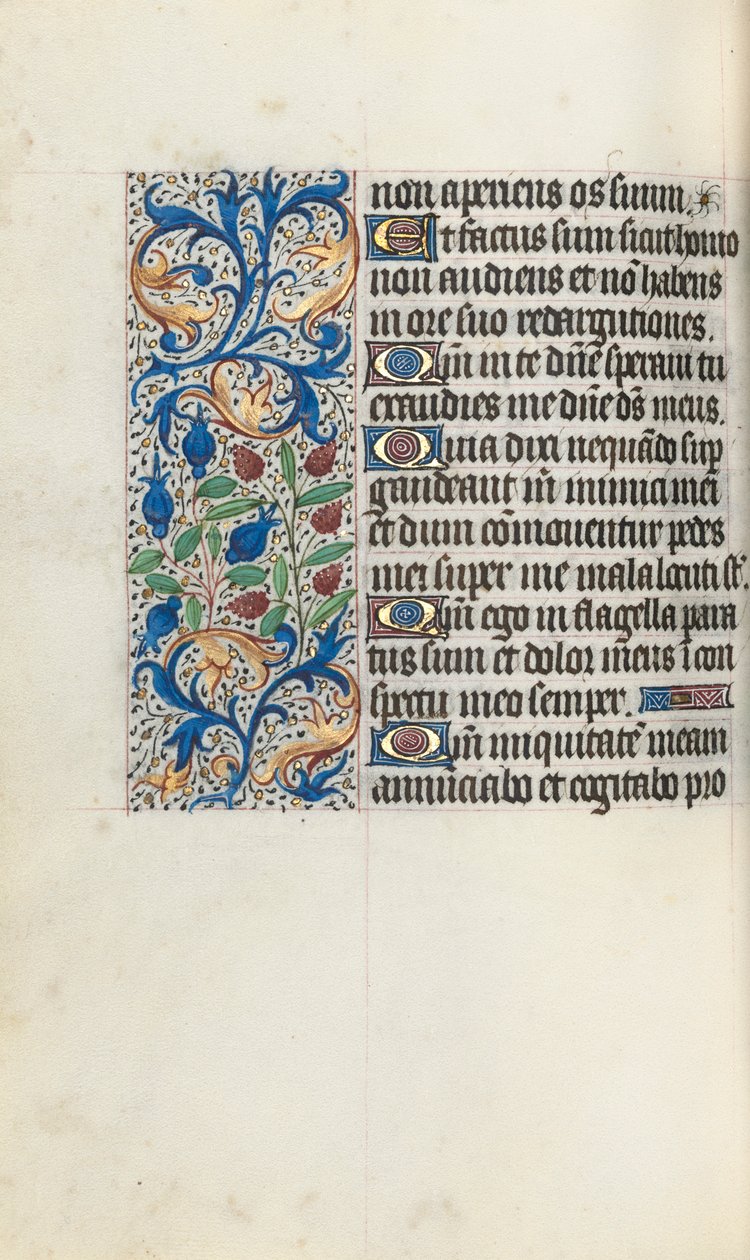 Stundenbuch Gebrauch von Rouen: fol. 84v, um 1470 von Master of the Geneva Latini