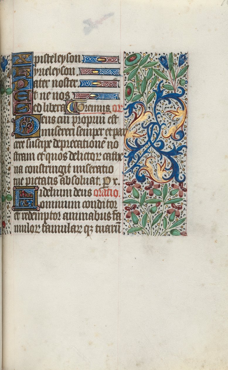 Stundenbuch Gebrauch von Rouen: fol. 96r, ca. 1470 von Master of the Geneva Latini