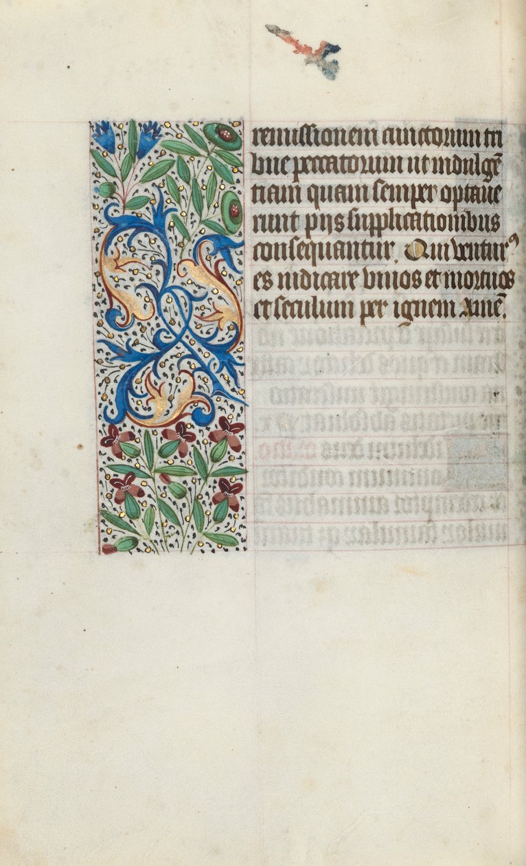 Stundenbuch Gebrauch von Rouen: fol. 96v, um 1470 von Master of the Geneva Latini