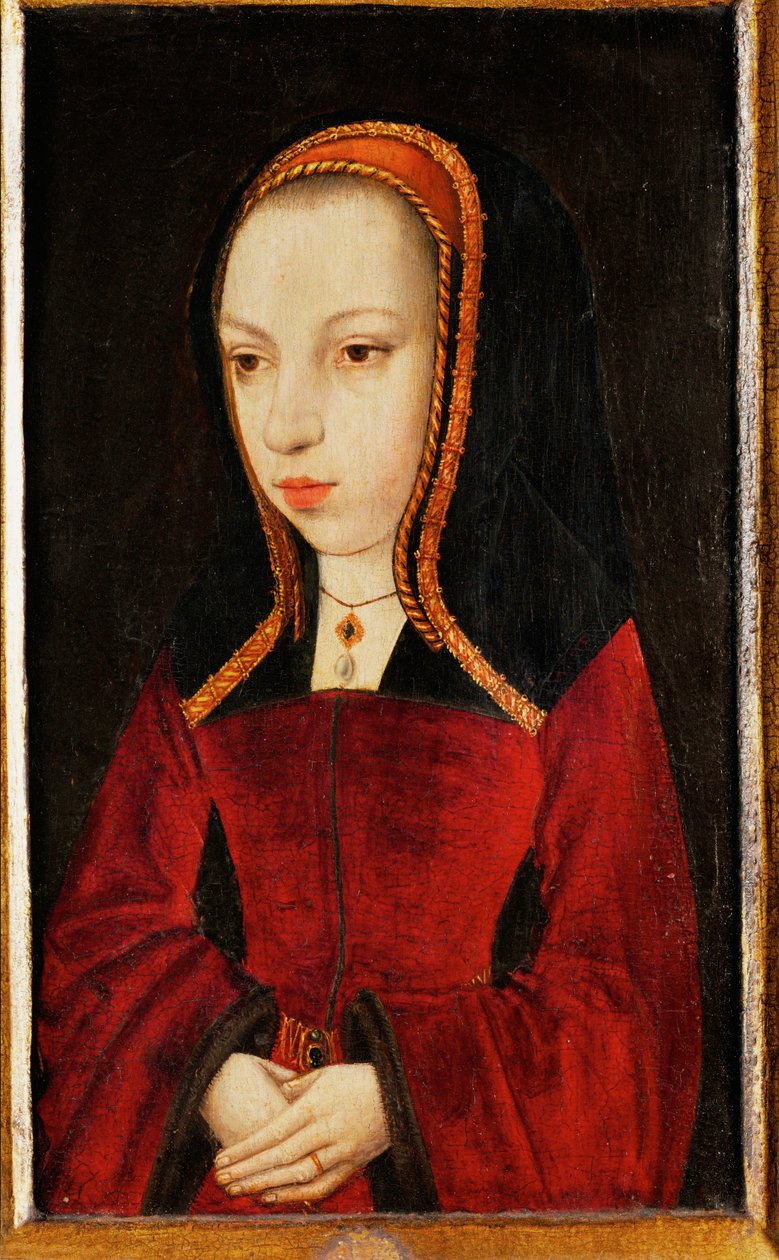 Margarete von Österreich, Erzherzogin, Tochter von Kaiser Maximilian I., Statthalterin der Niederlande von Master of the Legend of St.Priest