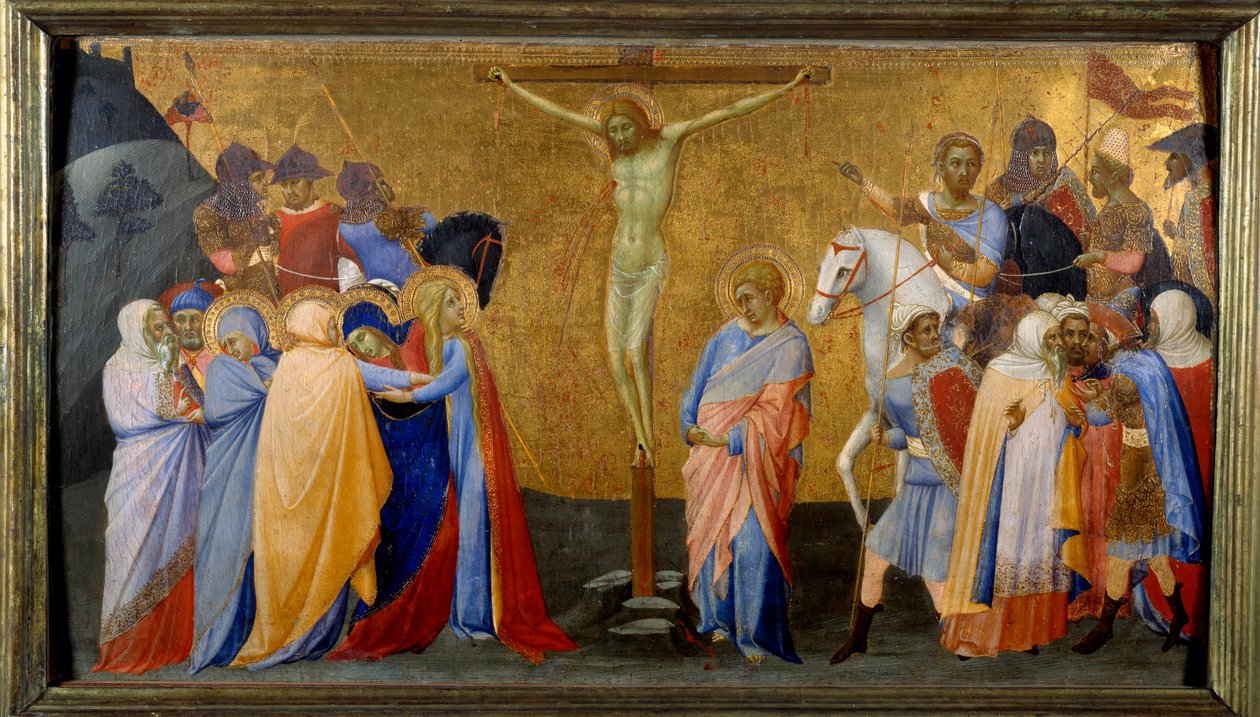 Die Kreuzigung von Master of the Madonna of San Pietro of Ovila