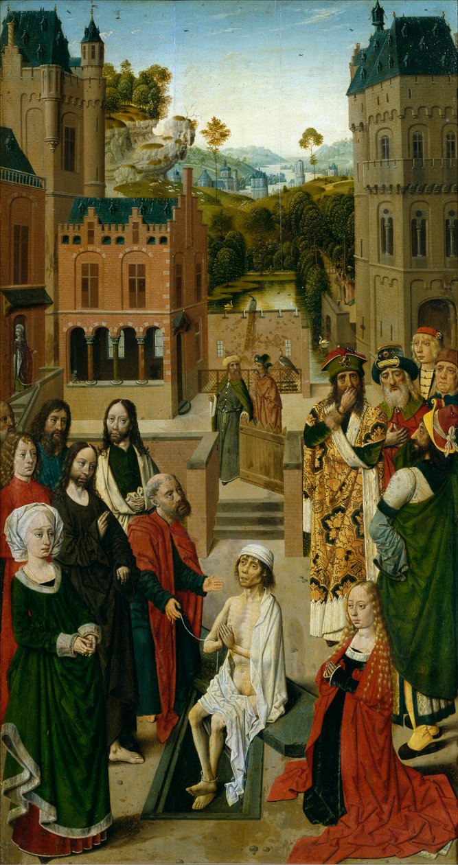 Auferweckung des Lazarus von Master of the Tiburtine Sibyl