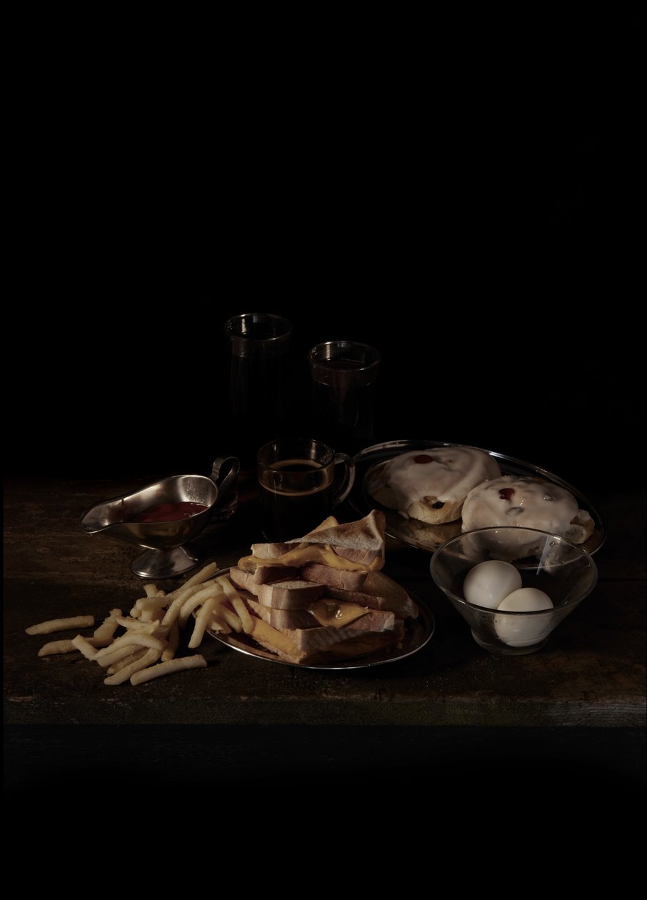 Letzte Mahlzeit in der Todeszelle, Texas; Gary Miller, 2011 von Mat Collishaw