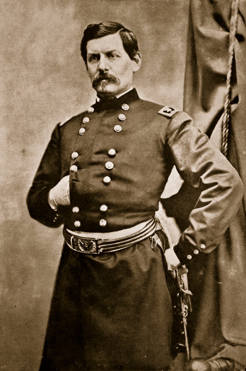Porträt von General George B. McClellan, 1861-65 von Mathew B. Brady