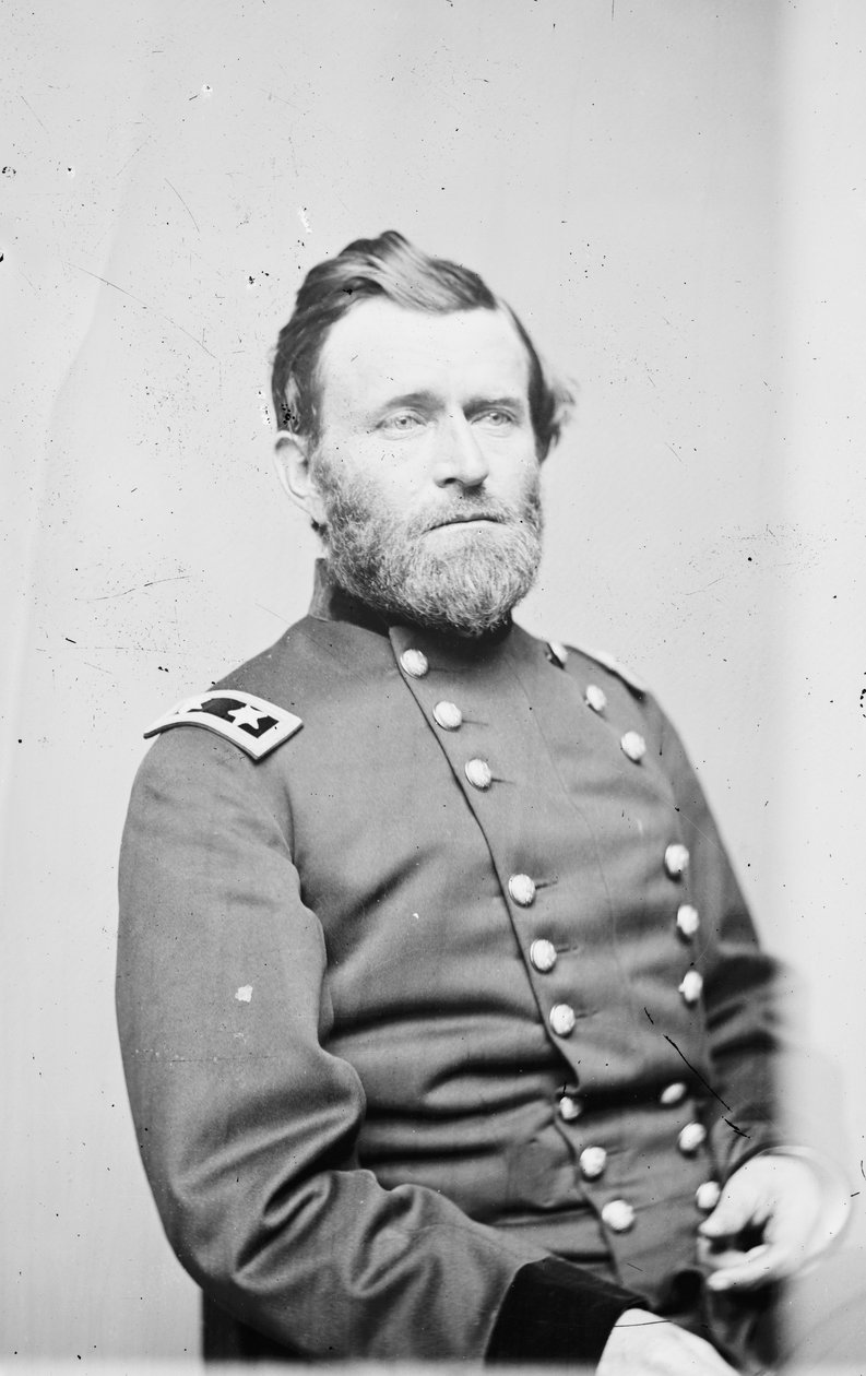 Maj. Gen. Ulysses S. Grant, Offizier der Bundesarmee, 1861-5 von Mathew B. Brady