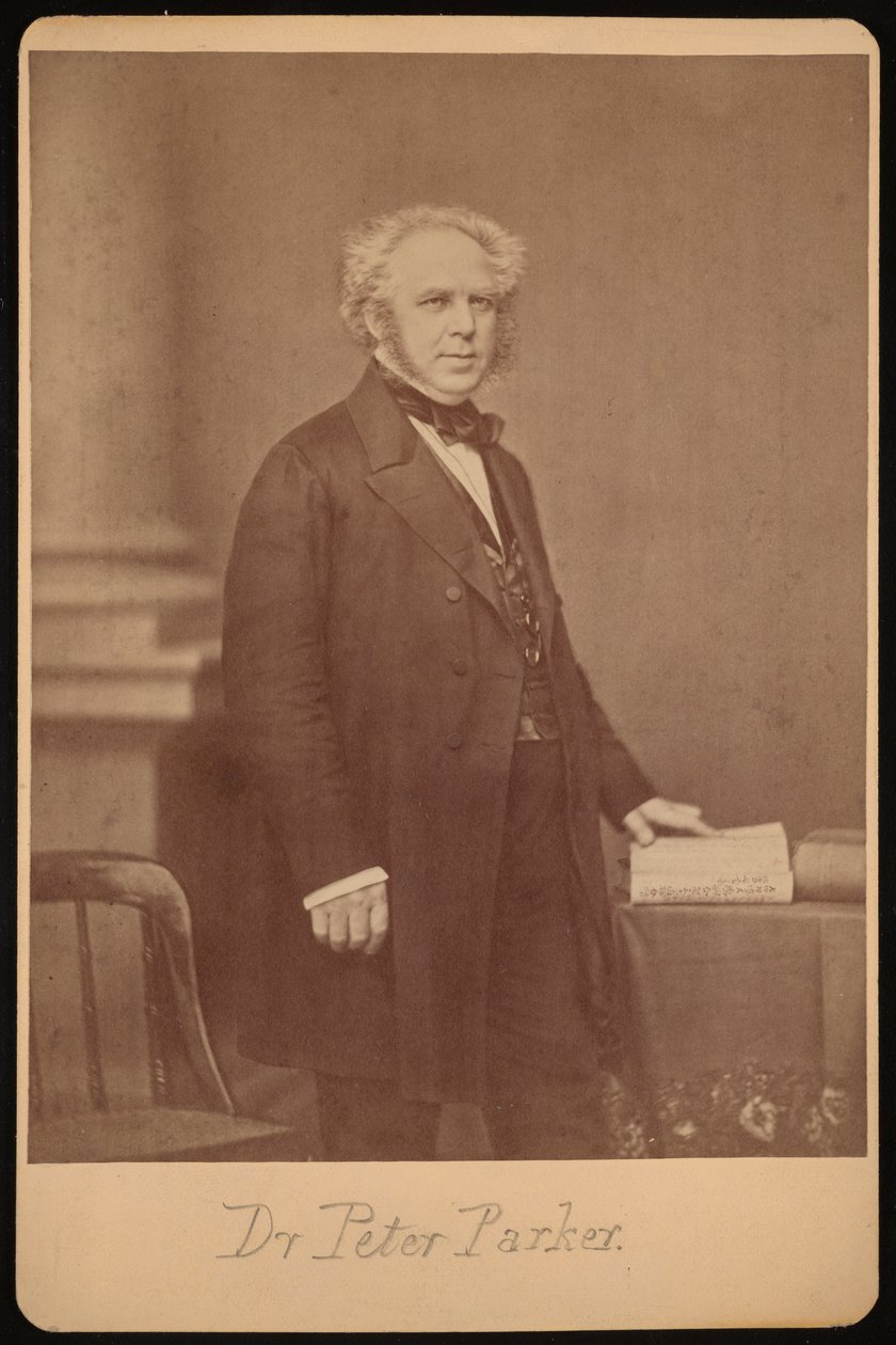 Porträt von Peter Parker 1804-1888 von Mathew Brady