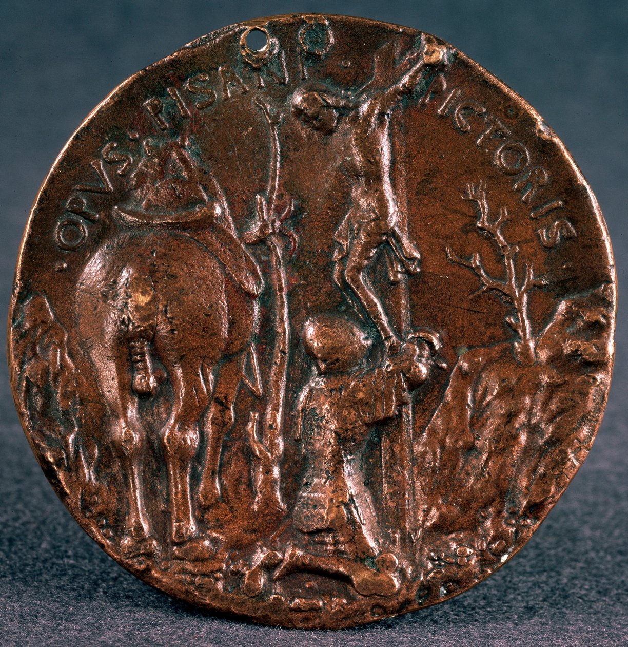 Medaille zu Ehren von Sigismondo Pandolfo Malatesta Rückseite, 1446 von Matteo di Andrea de Pasti