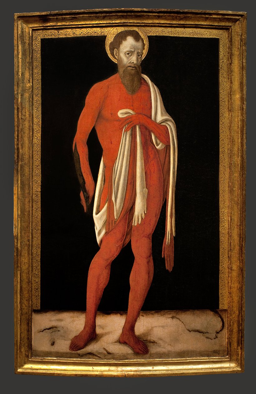 Heiliger Bartholomäus, Apostel von Matteo di Giovanni di Bartolo
