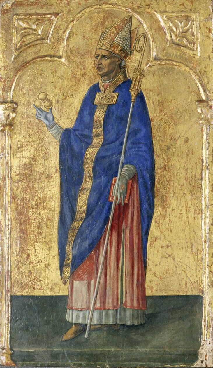 Heiliger Nikolaus von Bari von Matteo di Giovanni di Bartolo