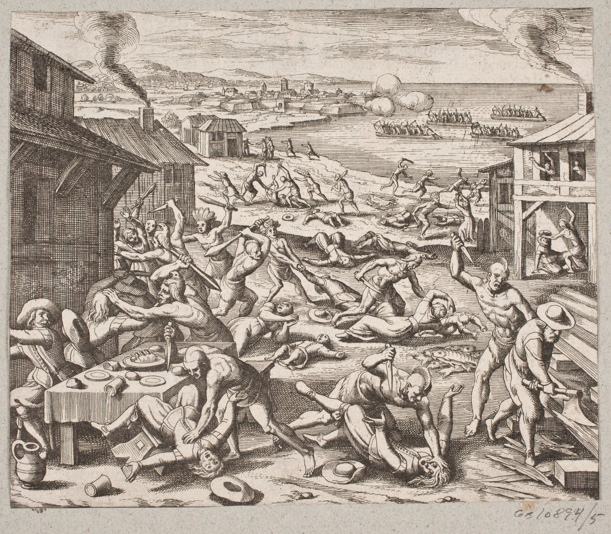 So wurde auch dieser Frieden durch Betrug gebrochen von Matthäus Merian d.Æ.