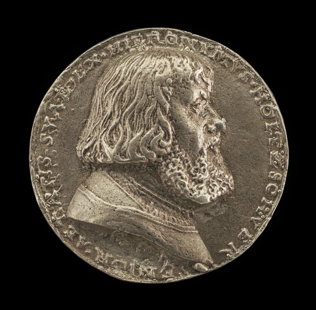 Hieronymus Holzschuher, Patrizier von Nürnberg [Vorderseite], 1529 von Matthes Gebel