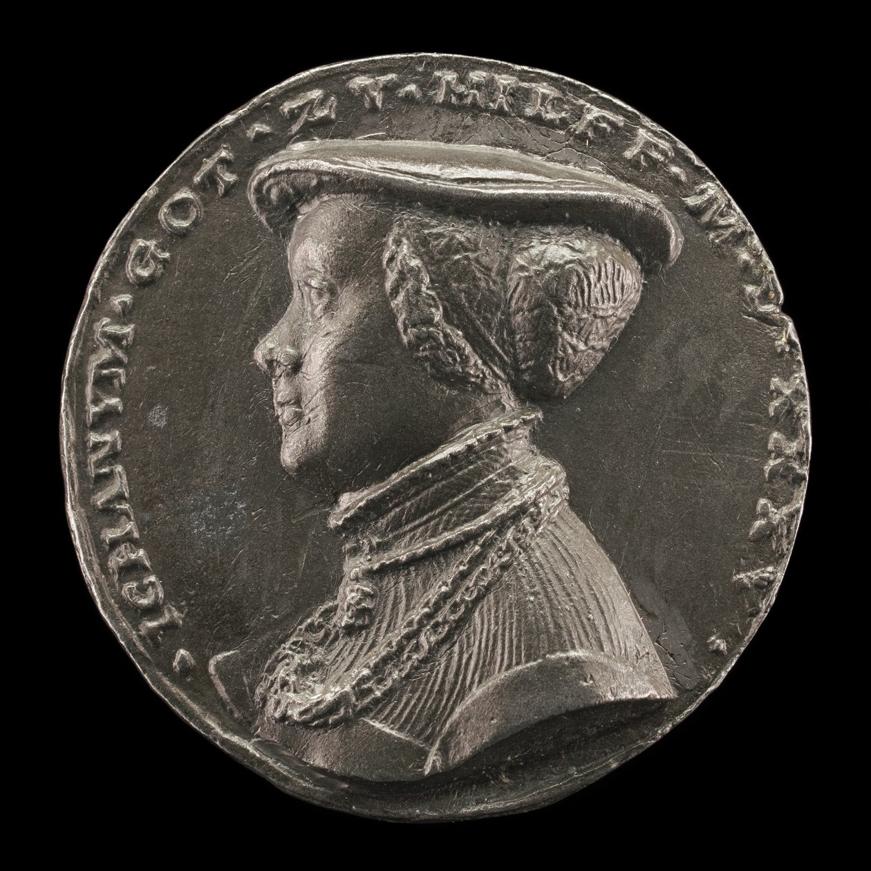 Magdalena Rummel, Ehefrau von Lorenz Staiber [Rückseite] von Matthes Gebel